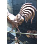 Coq Smithsonian - Girouette en cuivre