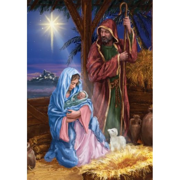 JOSEPH ET MARIE ( PETIT 18X12)